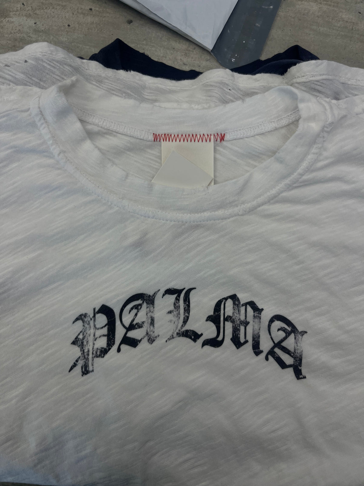 Distressed Slub Cotton T (PRE ORDER)