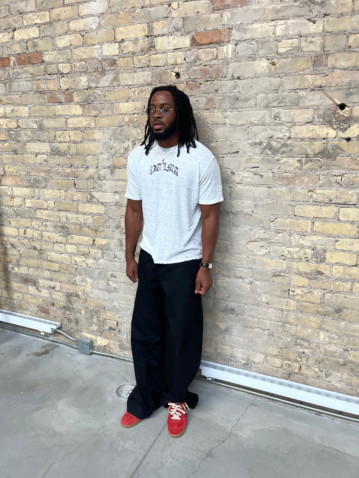 Distressed Slub Cotton T (PRE ORDER)